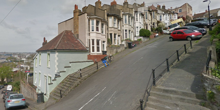 Steepest street in England where cars have to be parked sideways so they don’t roll away