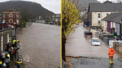 More than 200 flood alerts in place as Storm Bert batters UK
