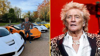 Sir Rod Stewart says potholes could force him to sell his sports cars