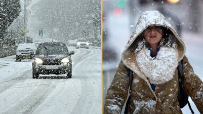 Met Office issues weather warnings as snow and ice to hit UK