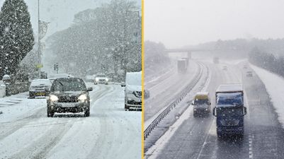 Severe snow alert in place for drivers on major motorways