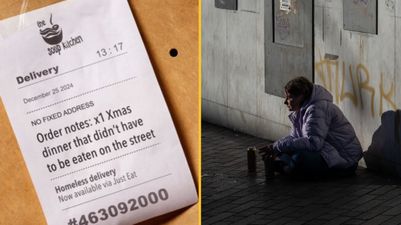 You can now buy a Christmas dinner for someone in need on Just Eat