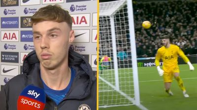 Cole Palmer delivers coldest interview answer of the season after Chelsea’s comeback win over Spurs