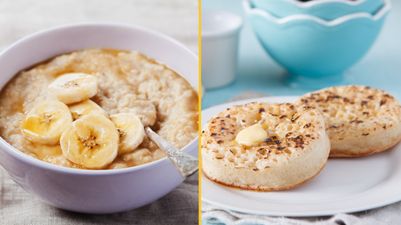 Crumpets and porridge officially categorised as junk food