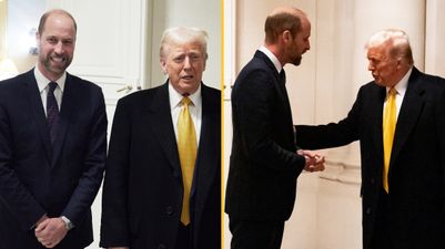 Donald Trump says Prince William is ‘very handsome’ and ‘looks better in person’
