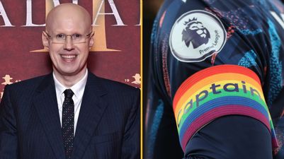 Matt Lucas says footballers who refuse to wear rainbow armband are ‘part of the problem’