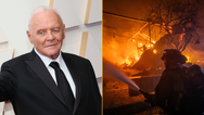 Anthony Hopkins’ home burnt to the ground in LA wildfires