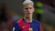Premier League clubs on alert after Dani Olmo not registered for second half of La Liga season