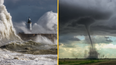 Tornado warning and danger to life alert issued for UK as Storm Eowyn approaches