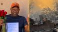 Over $860,000 raised for local hero who ‘lost everything’ in LA fires