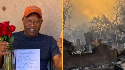 Over $860,000 raised for local hero who ‘lost everything’ in LA fires