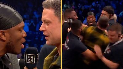 KSI taunts ex-Chelsea star Wayne Bridge with X-rated chant as pair agree fight