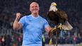 Football club’s falconer sacked for sharing explicit images of his prosthetic penis