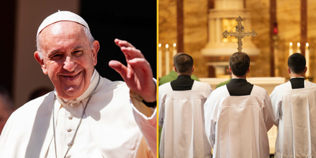 Gay men can now become Catholic priests if they remain celibate