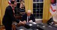 Donald Trump reinstalls Diet Coke button to Oval Office