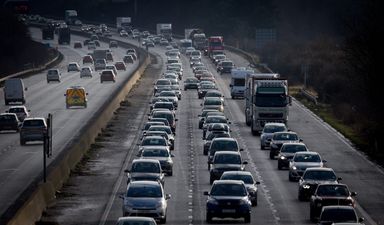 Two motorways closed in UK after human remains found on road