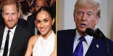 Donald Trump says he won’t deport Prince Harry as ‘he has enough problems with his wife’
