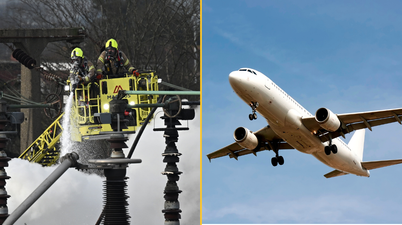 Pilot ‘has no idea where to land’ after 120 planes stuck in air after Heathrow fire