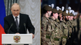 Putin vows to ‘finish off’ Ukraine as he mocks UK for size of its army