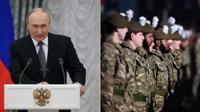 Putin vows to ‘finish off’ Ukraine as he mocks UK for size of its army