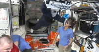 Stranded astronauts ‘greeted by alien’ as rescue arrives at International Space Station