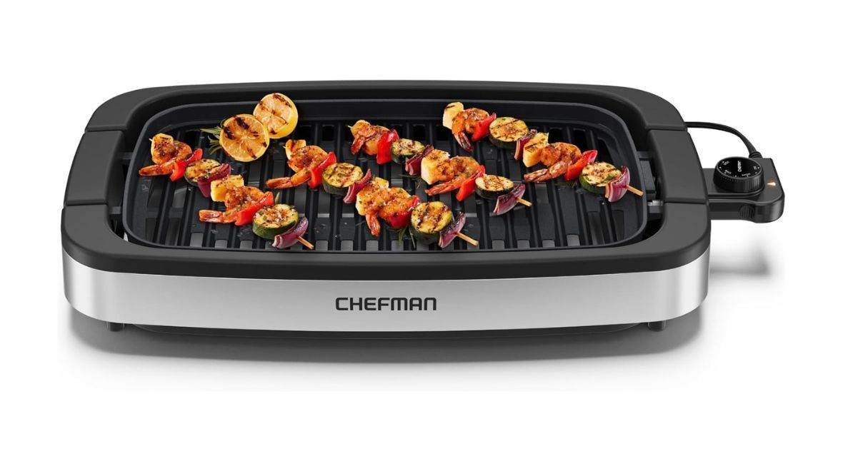 Chefman's Indoor Electric Grill is priced at £44.99