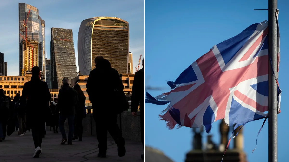 UK ‘no longer a rich country’ after 15 years of stagnation