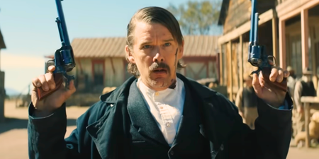 A star-studded Western movie is airing on TV tonight
