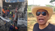 Singer in nightclub collapse sang to help rescuers find him under rubble