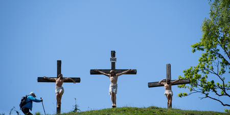 84-year-old critically injured after falling from cross during crucifixion reenactment