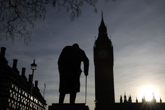 Climbing on Winston Churchill statue to become a crime