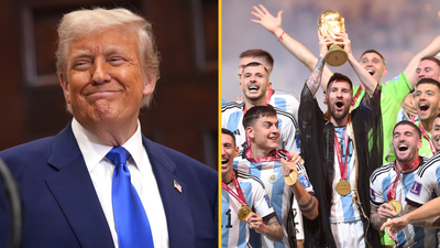 Donald Trump is taking tips on how to run the World Cup from Qatar