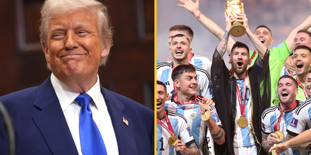 Donald Trump is taking tips on how to run the World Cup from Qatar