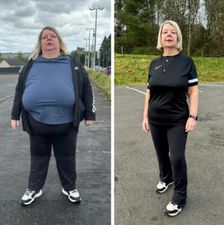 Woman loses 13 stone without calorie counting using simple ‘delay not deny’ principle