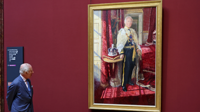 People think there’s an NSFW mistake in new portrait of King Charles III