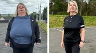 Woman loses 13 stone without calorie counting using simple ‘delay not deny’ principle