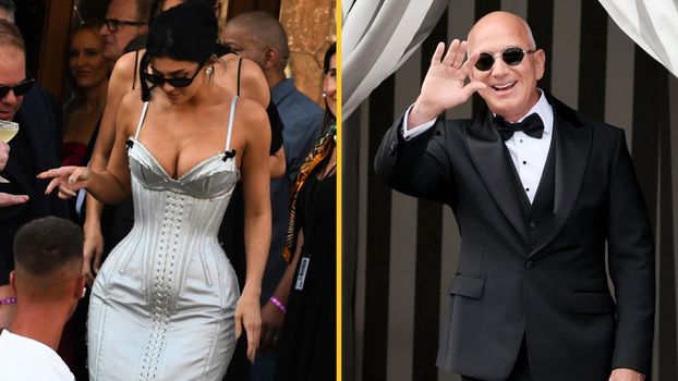 Kylie Jenner violates huge dress code Jeff Bezos & Lauren Sanchez's wedding