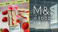 M&S announce new strawberries and cream sandwich