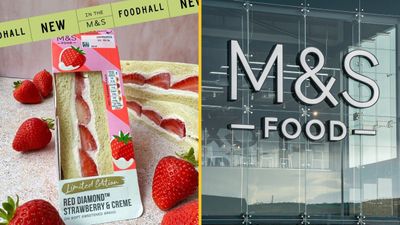 M&S announce new strawberries and cream sandwich