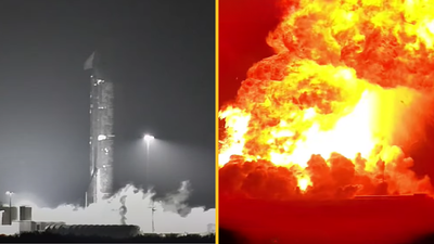 Dramatic moment SpaceX rocket explodes into humongous fireball after ‘major anomaly’