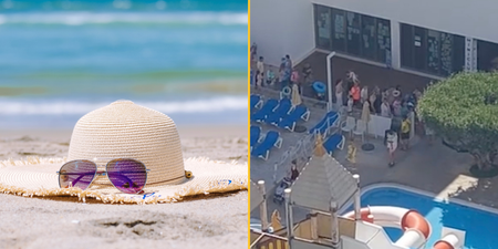 Video shows Benidorm ‘mad sunbed dash’ where every lounger is taken three minutes after pool opens