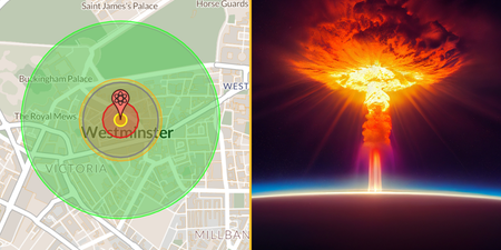 Interactive tracker reveals just how safe you’ll be if a nuclear bomb hits