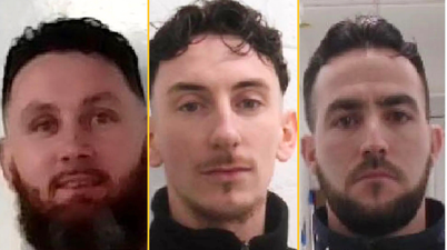 Band of burglars escape from jail as police launch manhunt