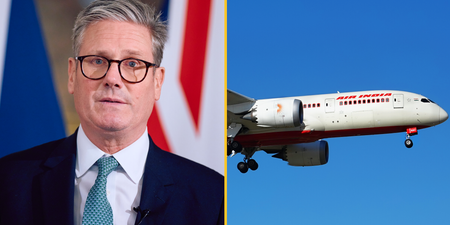 Keir Starmer issues statement as London-bound Air India flight crashes
