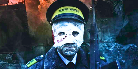 A terrifying post-apocalyptic war drama movie is on TV tonight