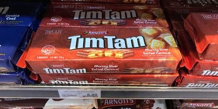 Tim Tams favourite has finally arrived on UK supermarket shelves