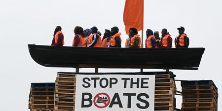 Police investigating ‘migrant boat’ bonfire as hate incident