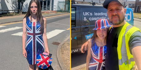 School issues statement after sending girl home for wearing Union Jack dress