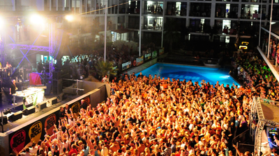 Music festival in Ibiza suspended after death of British ice hockey player