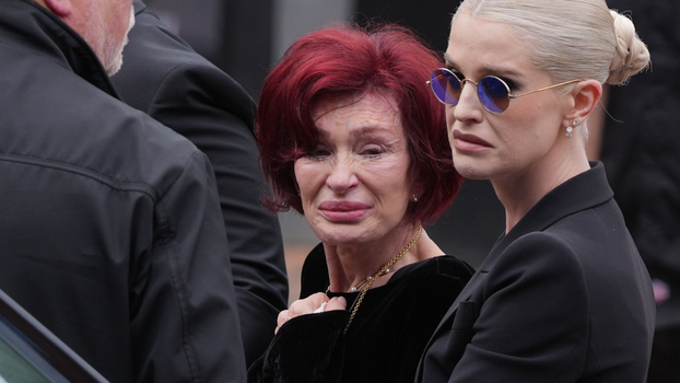 Sharon Osbourne made a touching tribute to her late husband Ozzy Osbourne before laying him to rest at his funeral.